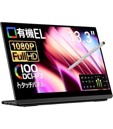 Amazon.co.jp: Lenovo ThinkVision M14d 14インチクラスLCDモニター-16